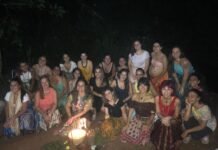 O Sagrado Feminino em equilíbrio com o plantar da lua.