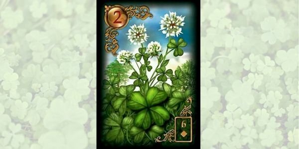 Os Trevos ou Obstáculos - Carta 2 do Baralho Cigano.