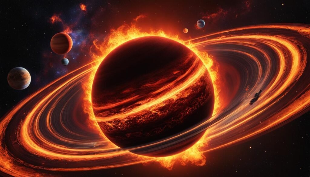 combustão planetária