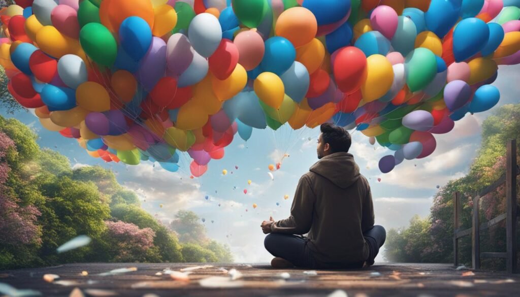 observar os pensamentos na meditação